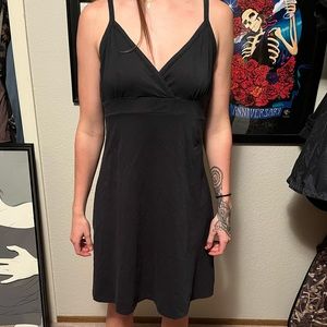 Patagonia basic black summer dress